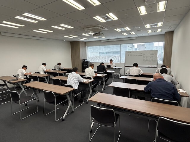 ９月４日１２級水中ロボット資格試験